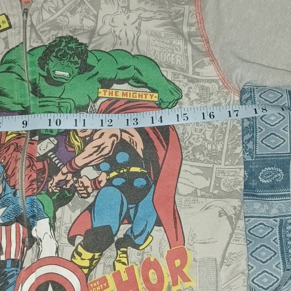 Marvel Avengers Kids Hoodie Jacket Size 7/8